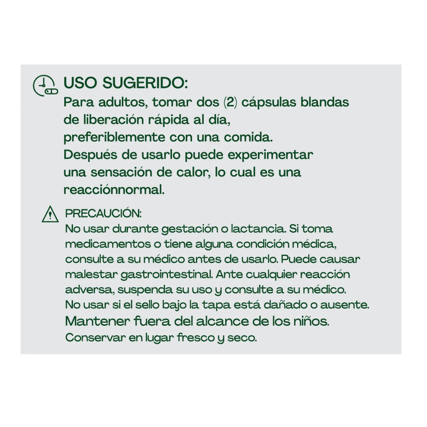 Aceite de Oregano 150 capsulas gel