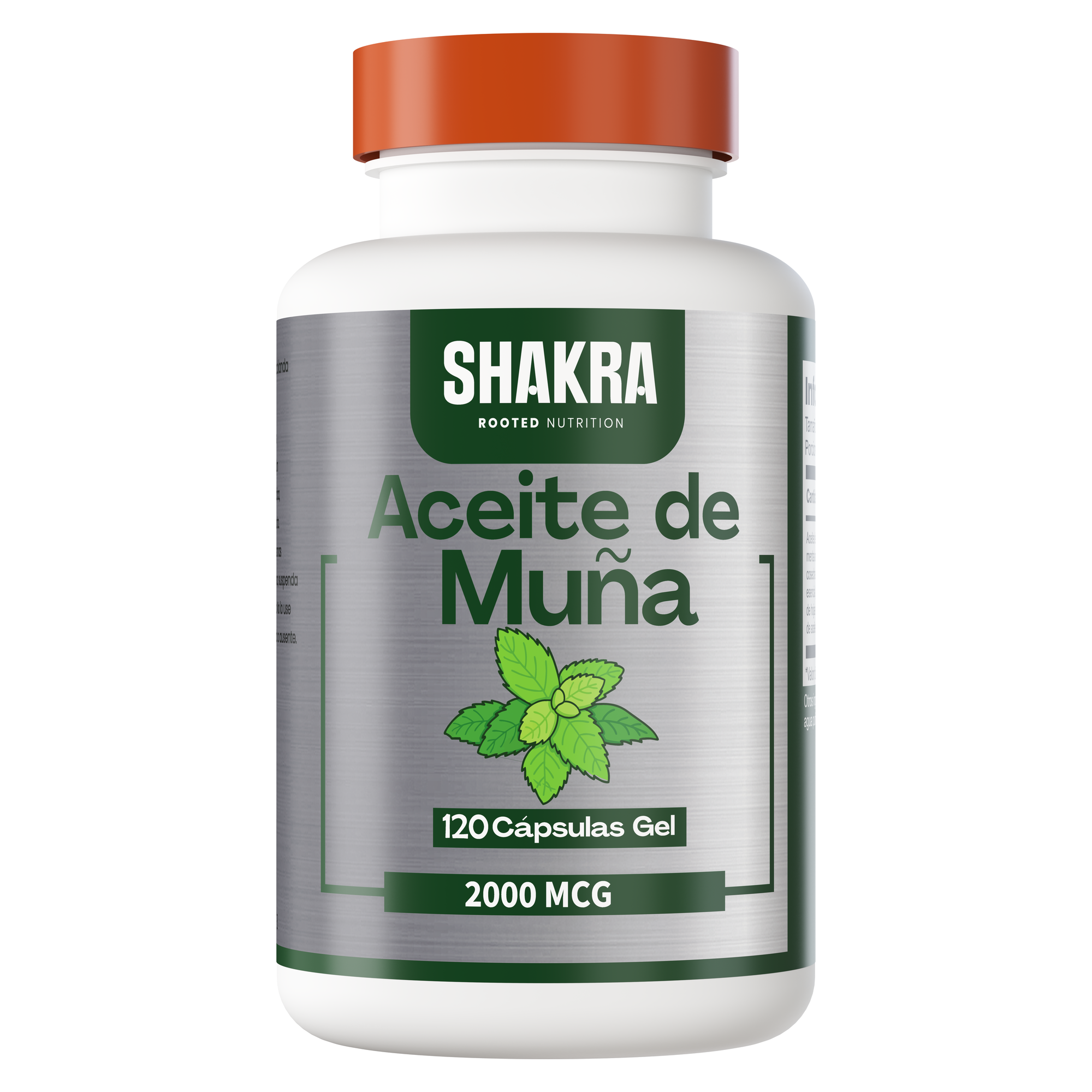 Aceite de Muña 120 capsulas ge