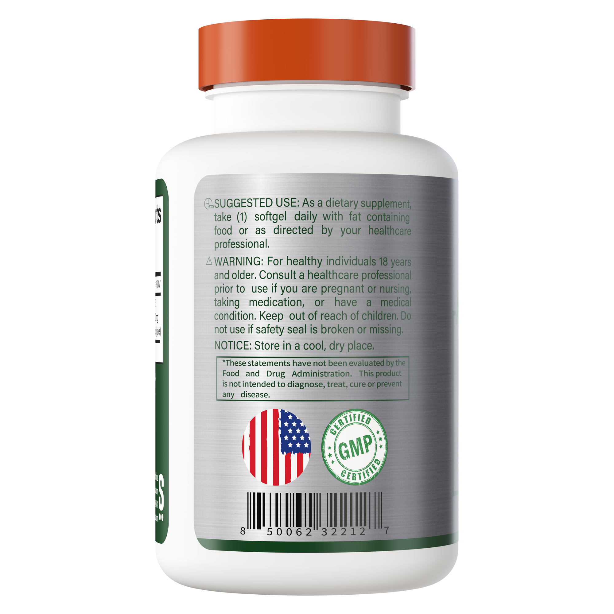 Astaxantina 12 mg 120 capsulas gel