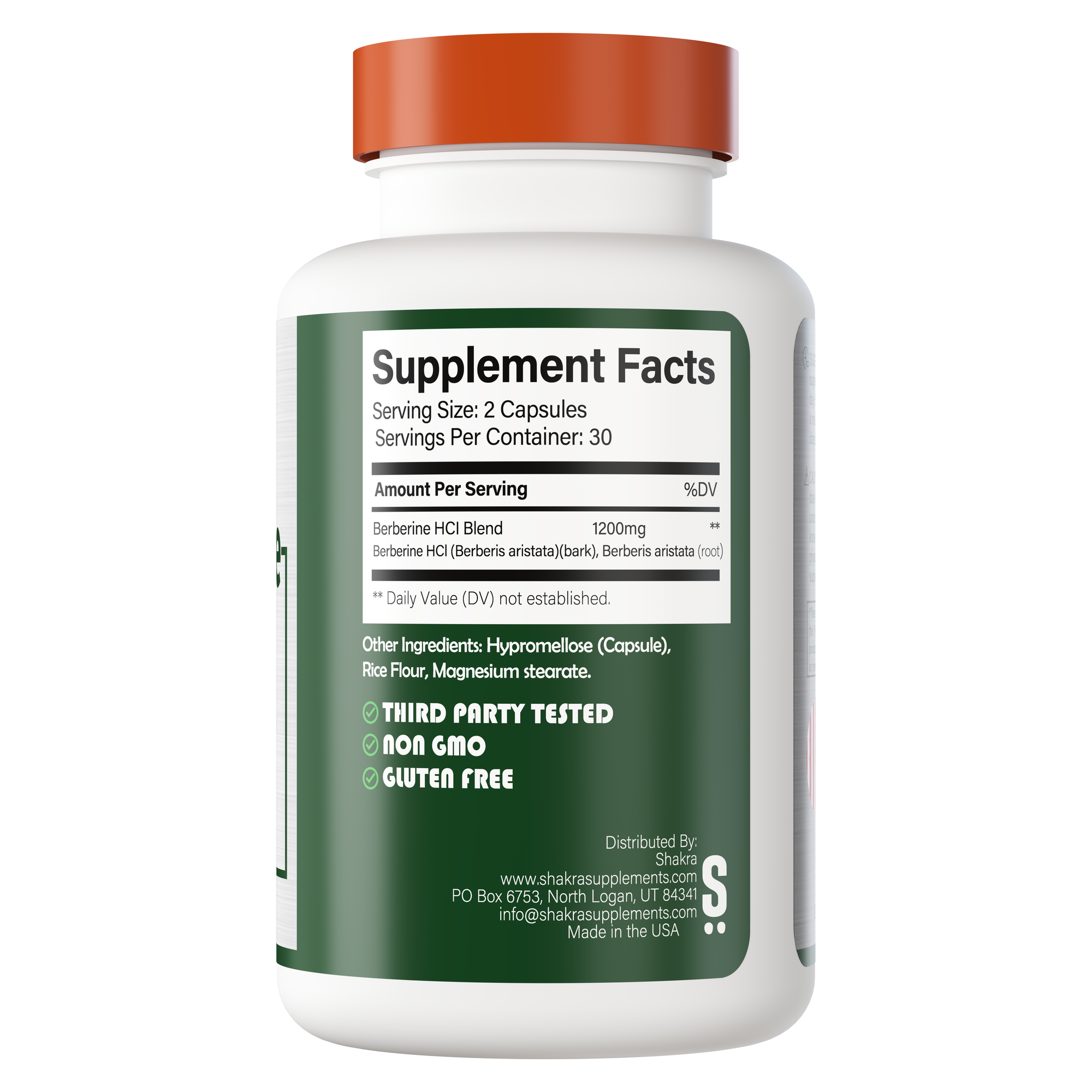Berberine 60 Capsulas