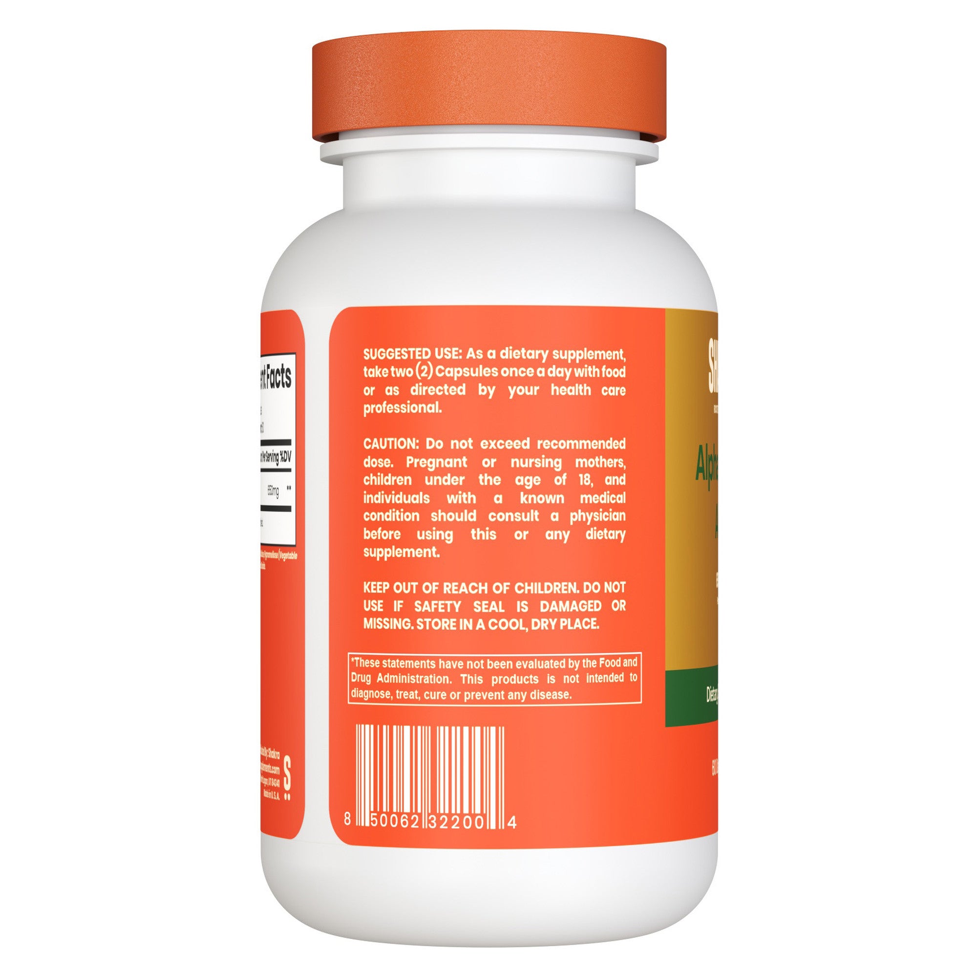 Acido Alfa Lipoico 120 Capsulas
