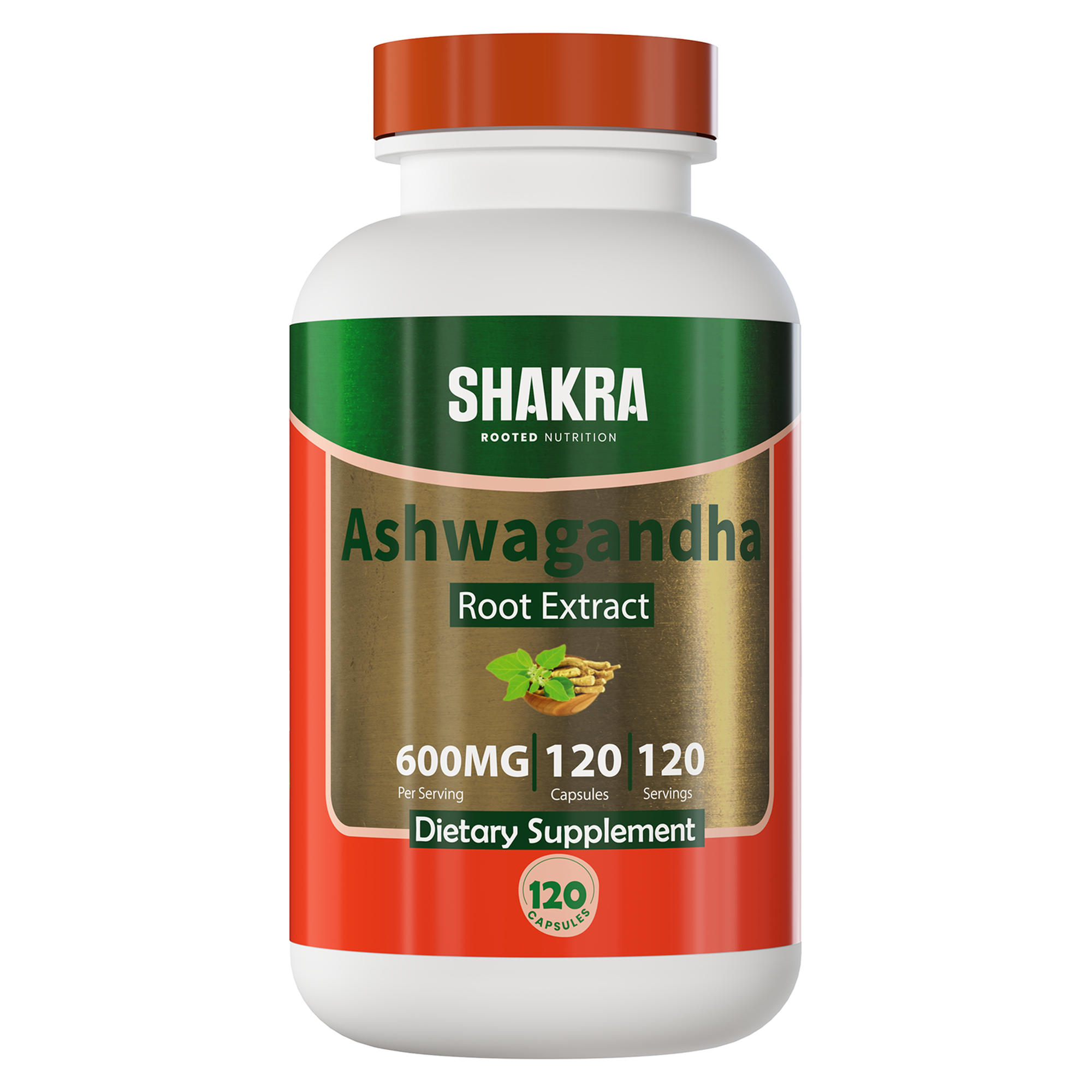 Ashwagandha 120 capsulas