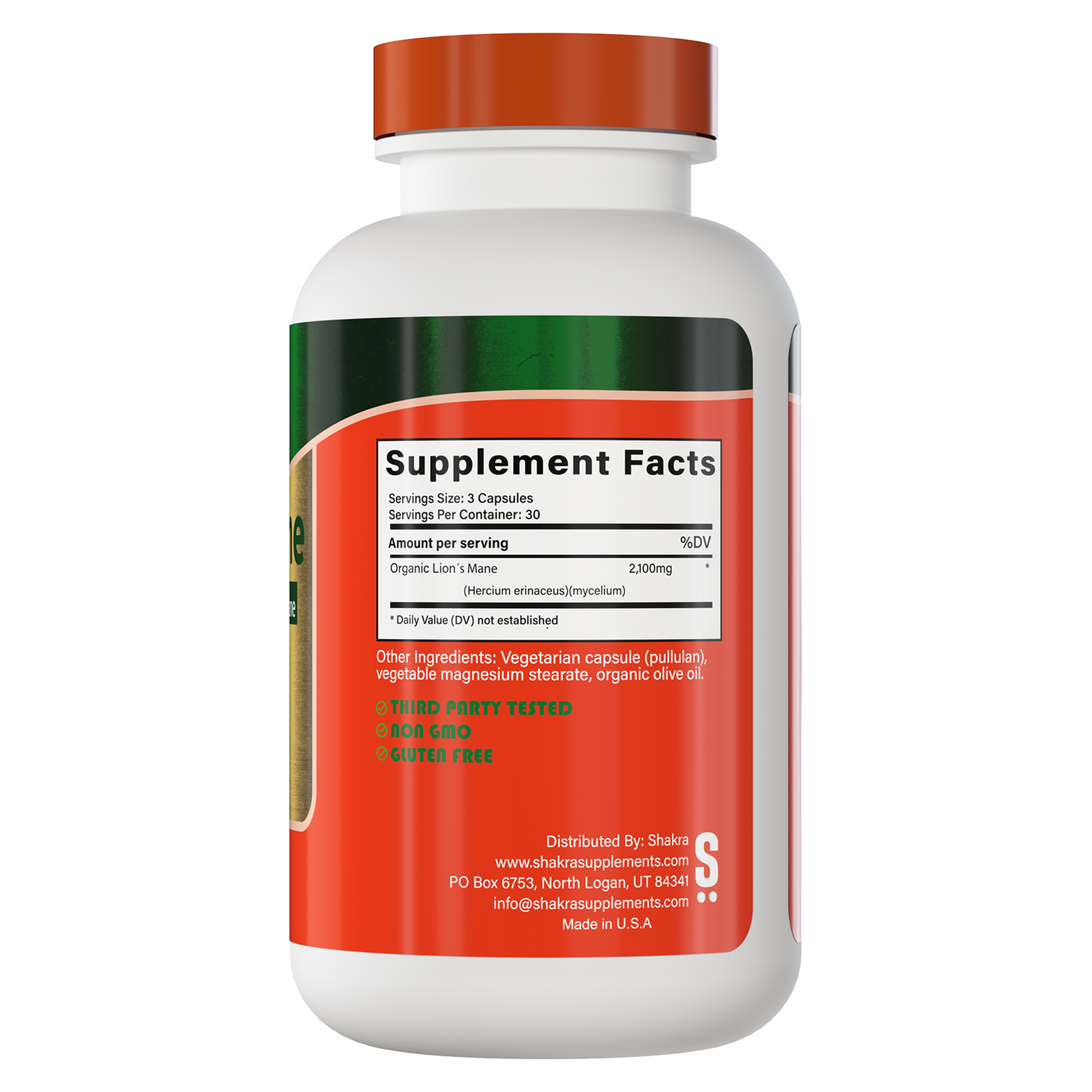 LION´S MANE MUSHROOM 2100 mg