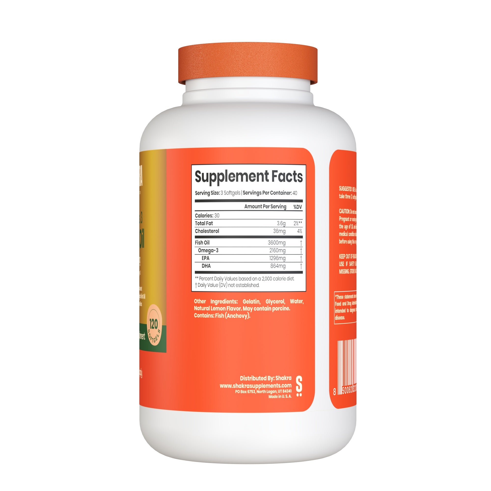 OMEGA 3 FISH OIL 1200 mg