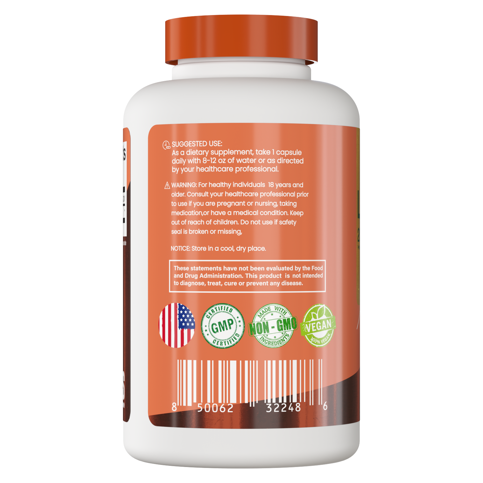 L-Teanina 200mg 240 Capsulas