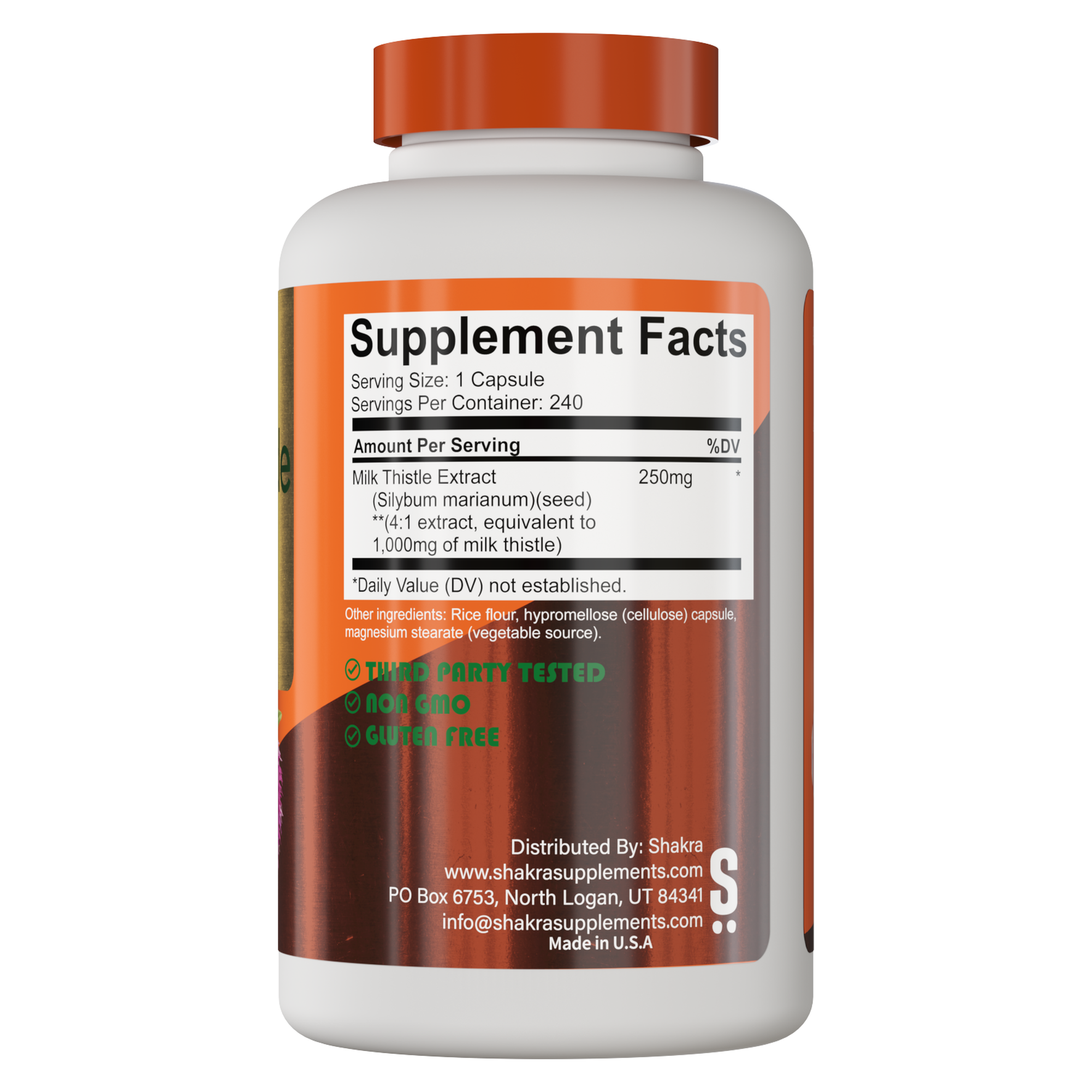 CARDO MARIANO - MILK THISTLE 240 Cap