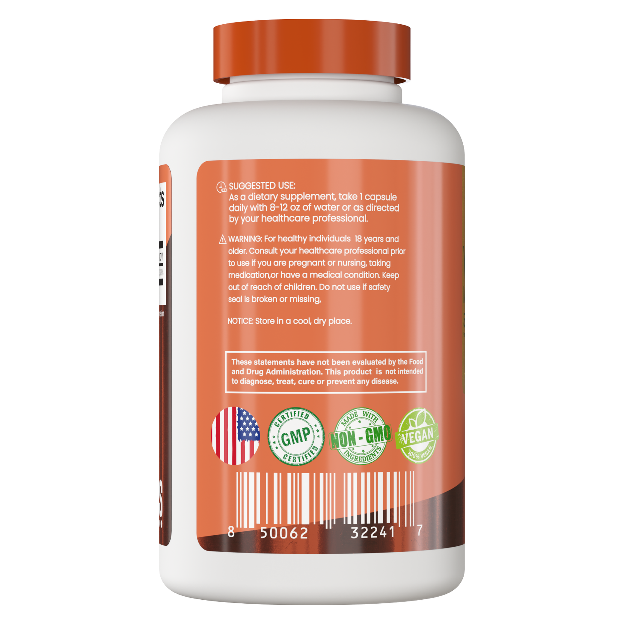 Vitamina B12 5000mcg 240 Capsulas