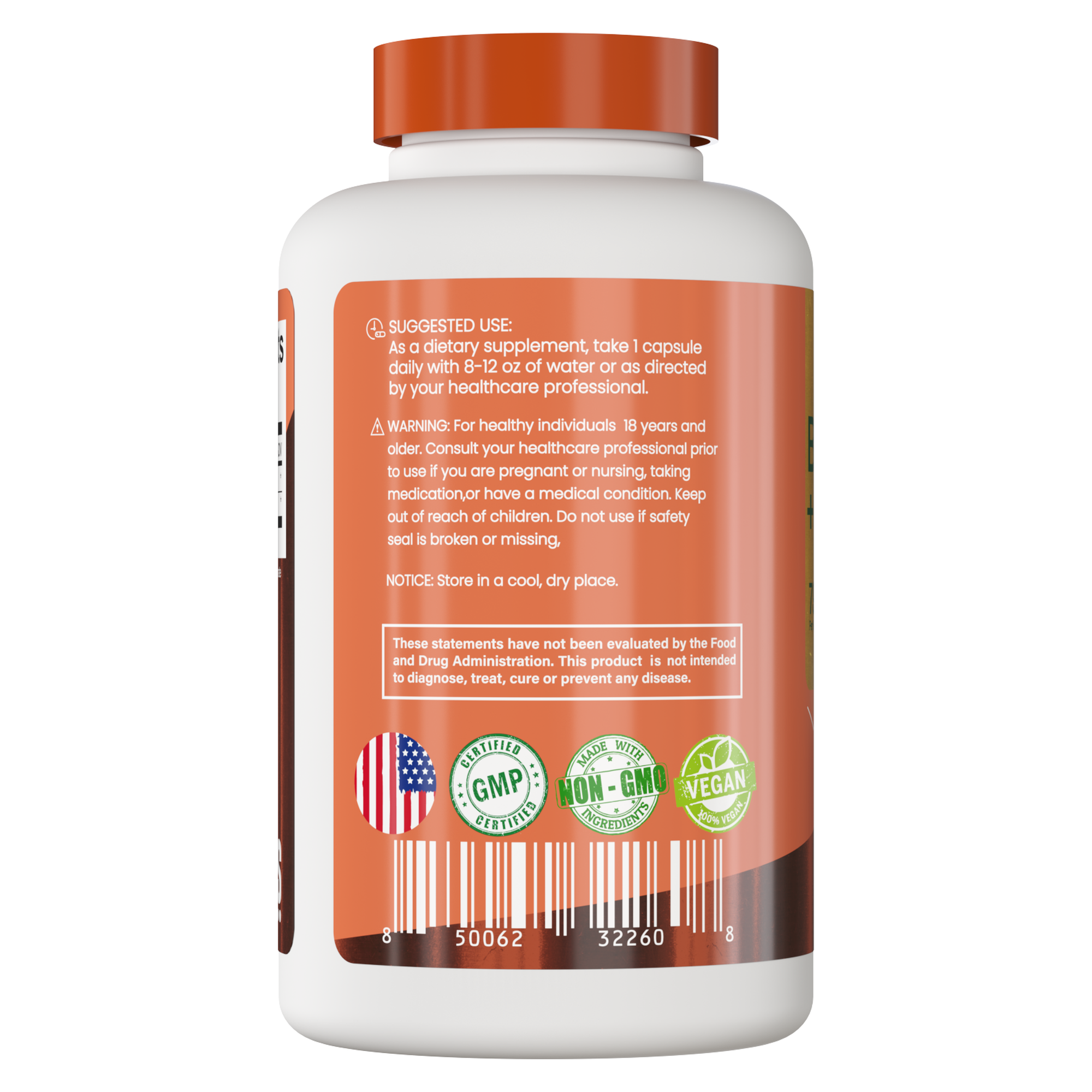 Betaina HCI + Pepsina 790mg 240 Capsulas