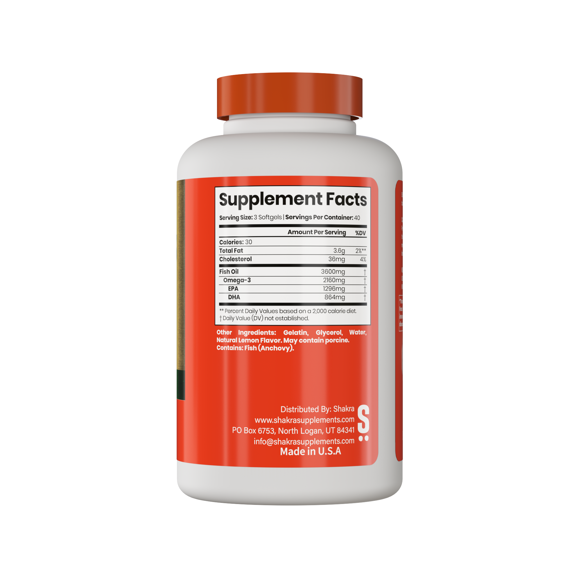 OMEGA 3 FISH OIL 120 Cap