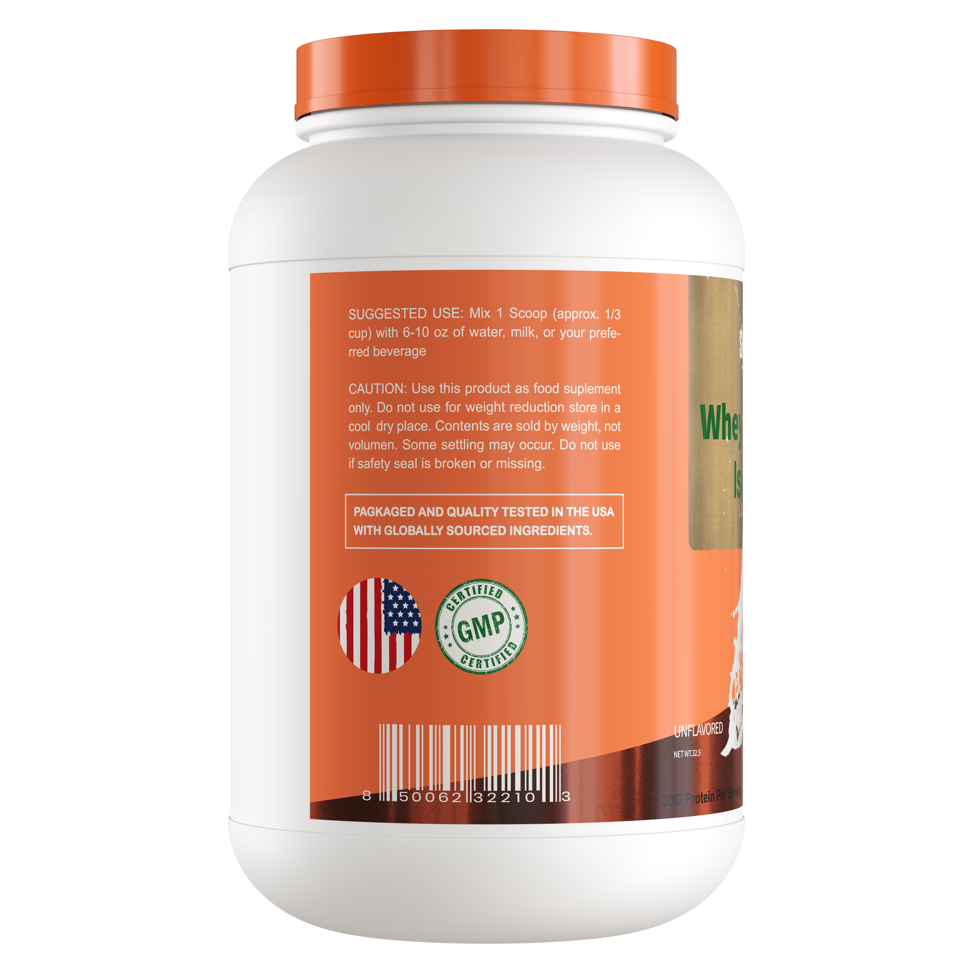 Proteina Isolatada de Suero de Leche 1 libra