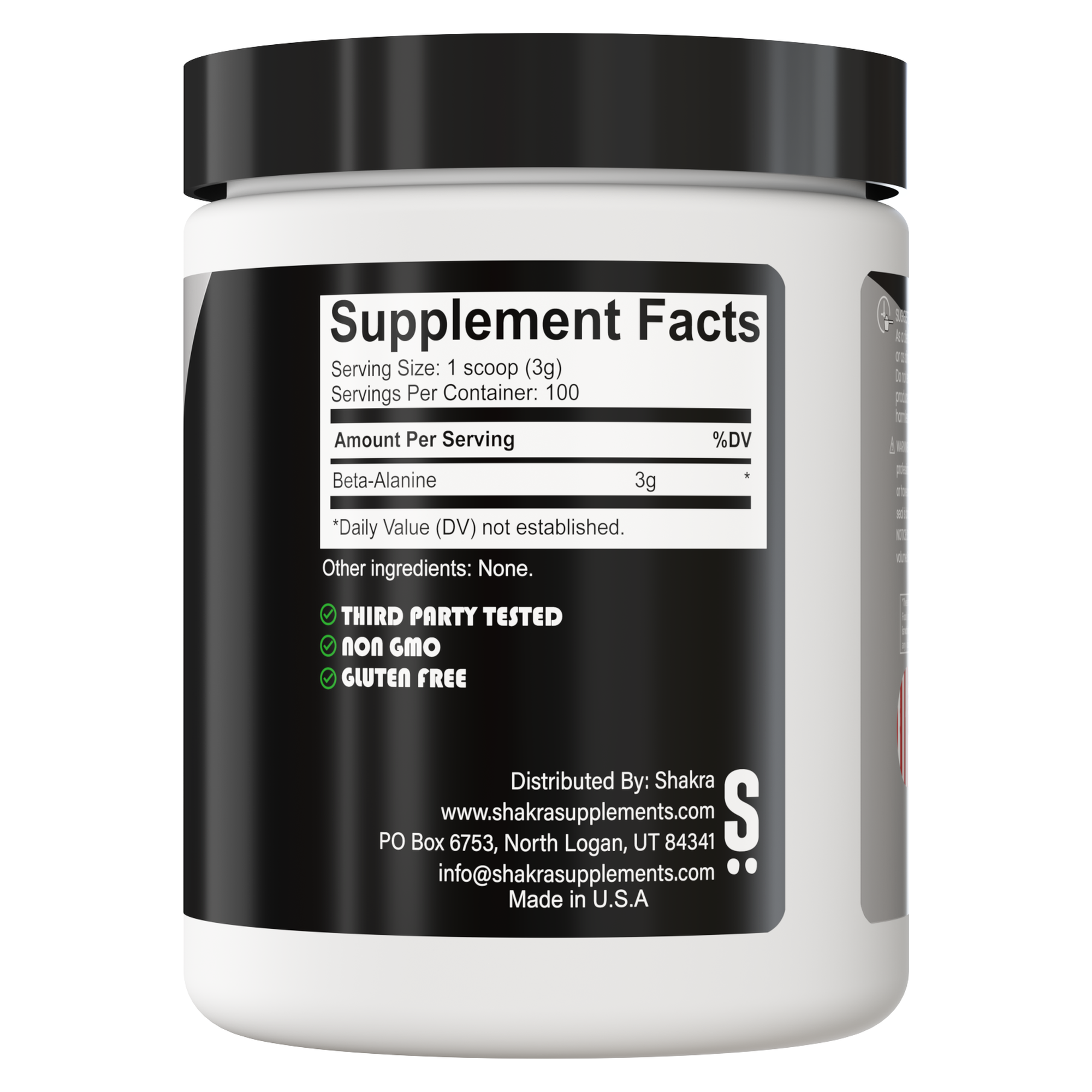 Beta Alanina Alanine 300 Gramos