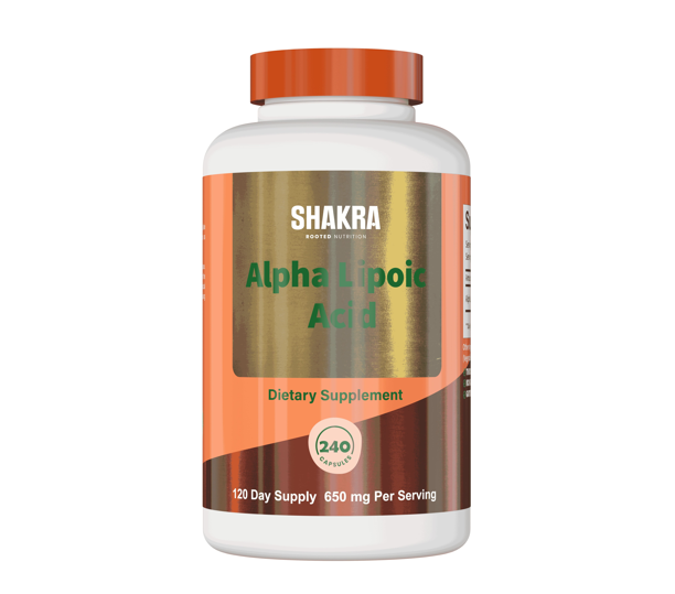 Acido Alfa Lipoico 650 mg 240 Capsulas