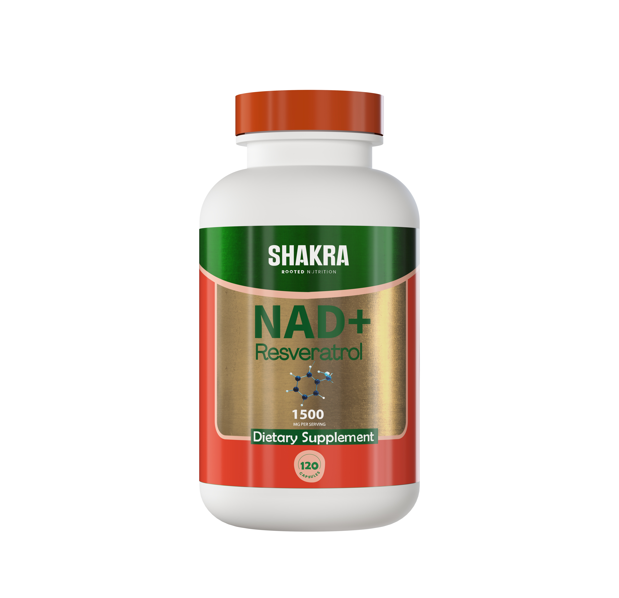 Nad Con resveratrol 1500mg 120 capsulas