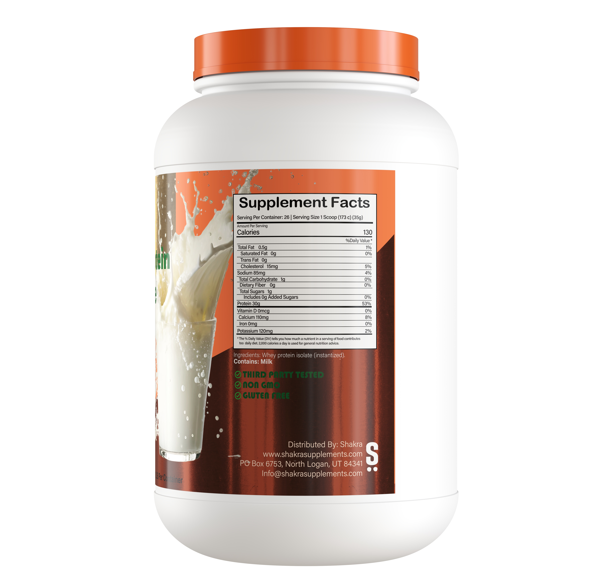 Proteina Isolatada de Suero de Leche 1 libra